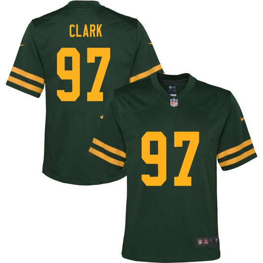 Kenny Clark Green Bay Packers Nike Youth Alternate Jersey - Green