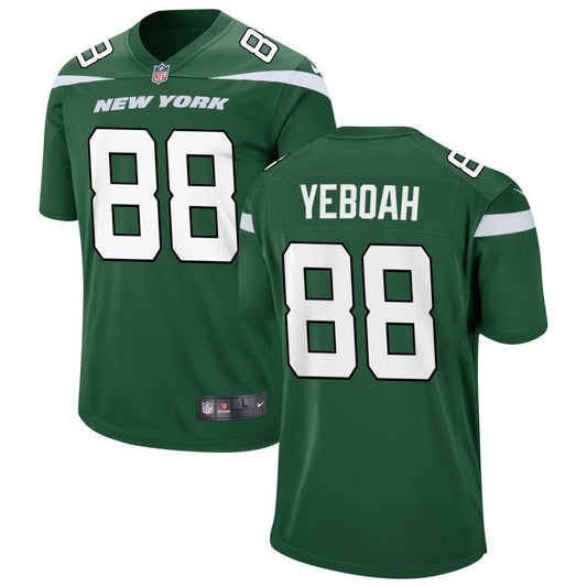 Kenny Yeboah New York Jets Nike Game Jersey - Gotham Green