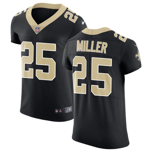 Kendre Miller New Orleans Saints Nike Vapor Untouchable Elite Jersey - Black