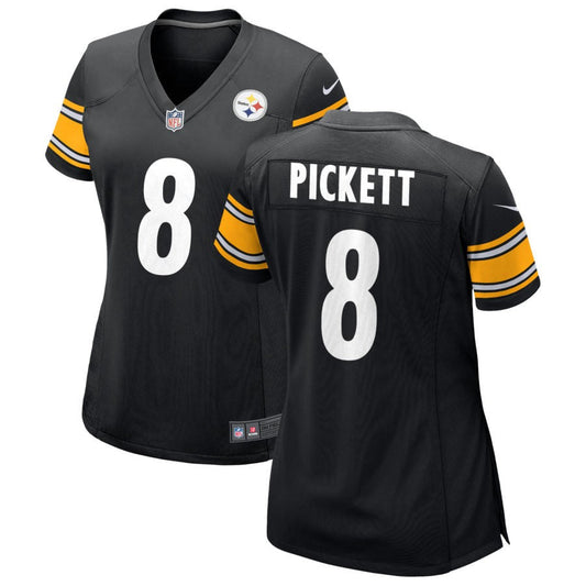 Kenny Pickett Pittsburgh Steelers Nike Women's Game Jersey - Black