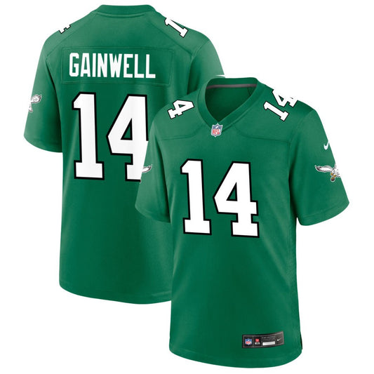 Kenneth Gainwell Philadelphia Eagles Nike Alternate Game Jersey - Kelly Green