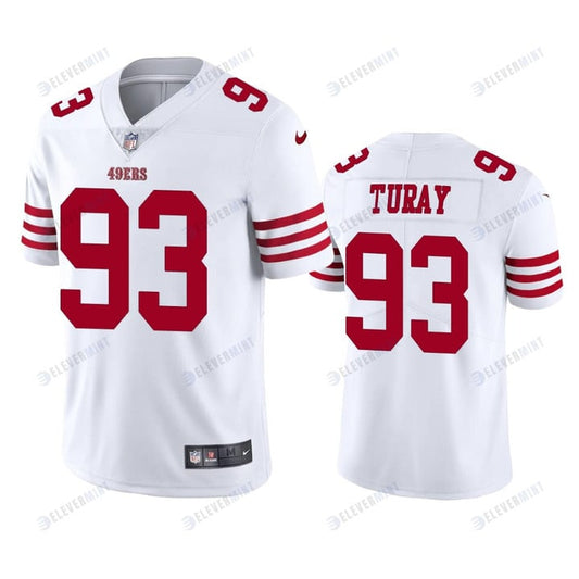 Kemoko Turay San Francisco 49ers 93 White Vapor Limited Jersey