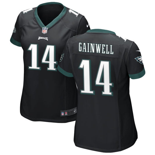 Kenneth Gainwell Philadelphia Eagles Nike Women's Alternate Game Jersey - Black