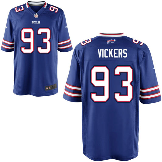 Kendal Vickers Buffalo Bills Nike Youth Game Jersey - Royal