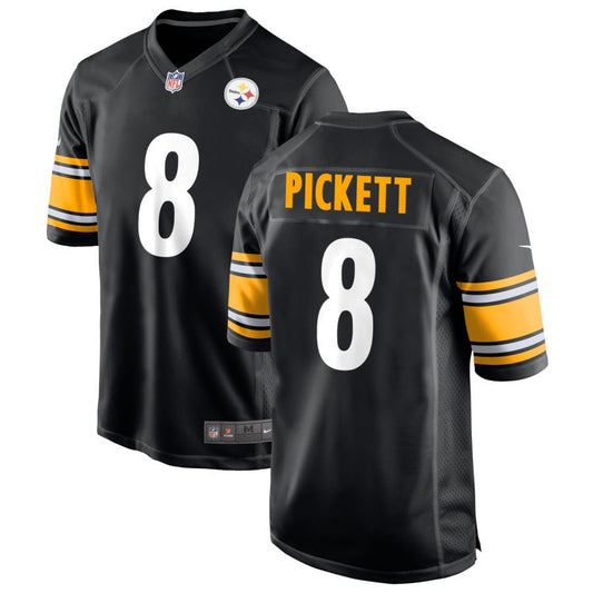 Kenny Pickett Pittsburgh Steelers Nike Game Jersey - Black