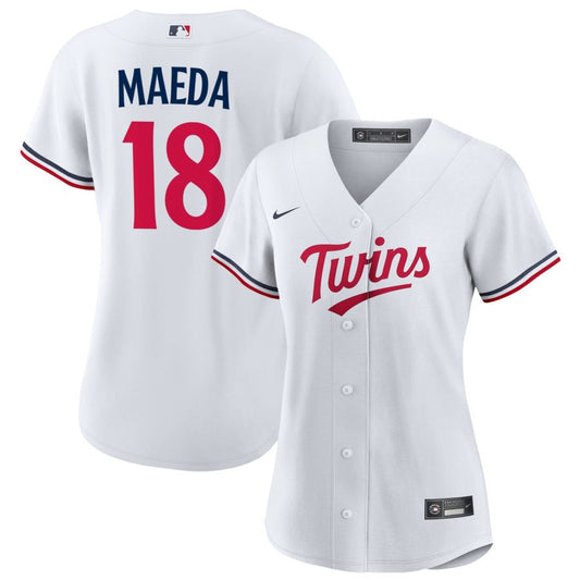 Kenta Maeda Minnesota Twins Nike Women's Home Replica Jersey - White