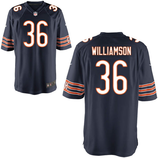 Kendall Williamson Chicago Bears Nike Youth Game Jersey - Navy