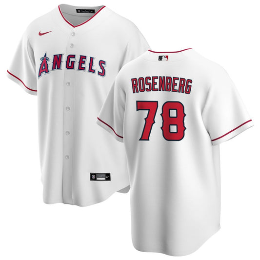 Kenny Rosenberg Los Angeles Angels Nike Home Replica Jersey - White