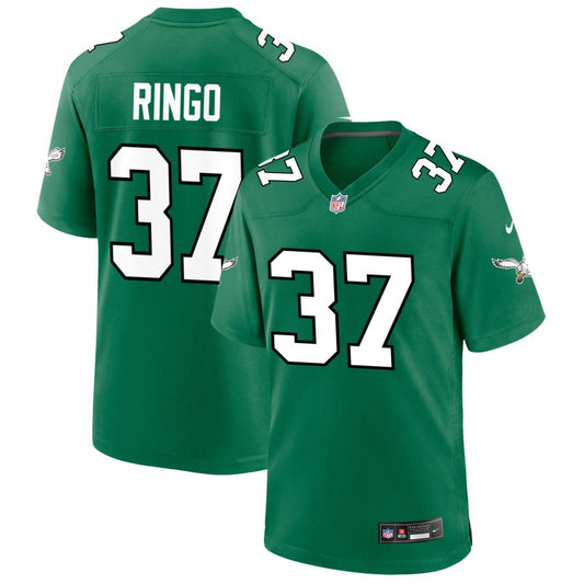 Kelee Ringo Philadelphia Eagles Nike Alternate Game Jersey - Kelly Green