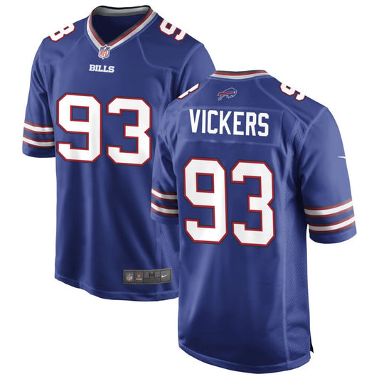 Kendal Vickers Buffalo Bills Nike Game Jersey - Royal