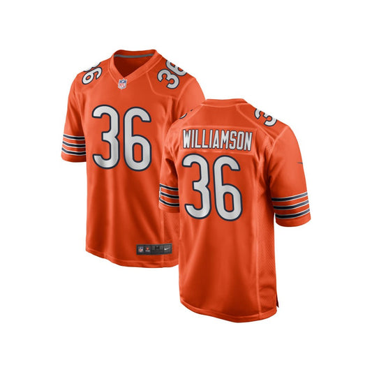 Kendall Williamson Chicago Bears Nike Youth Alternate Game Jersey - Orange