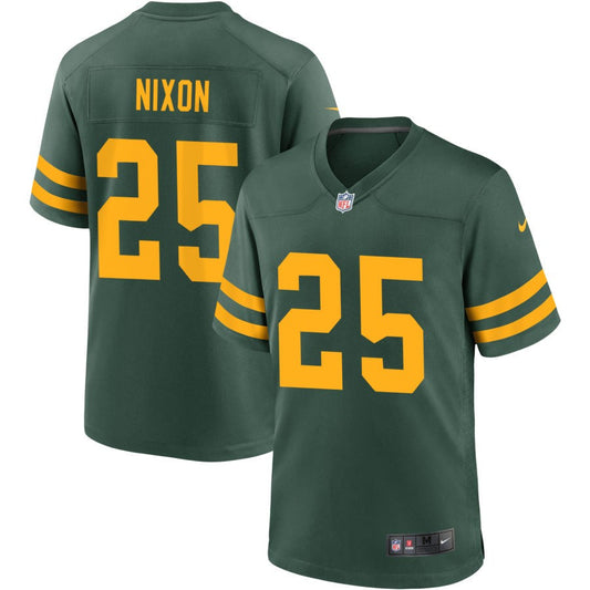 Keisean Nixon Green Bay Packers Nike Alternate Jersey - Green