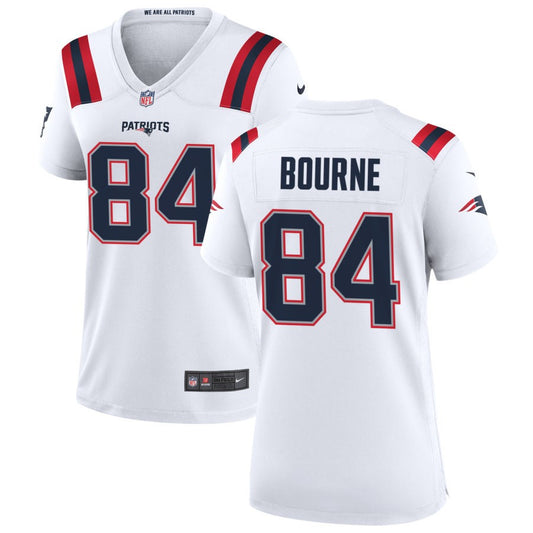 Kendrick Bourne Nike New England Patriots Women's Game Jersey - White