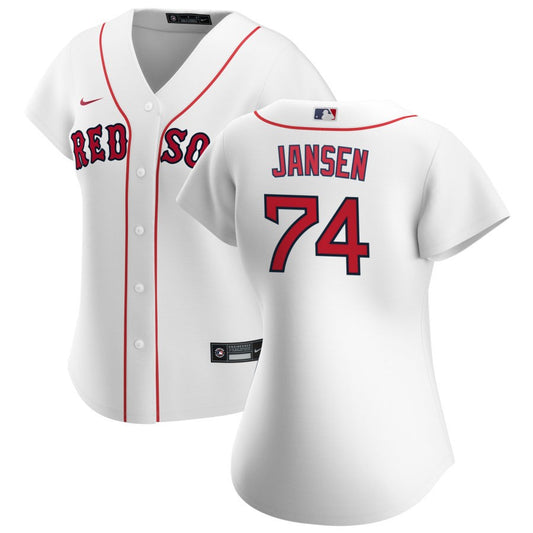 Kenley Jansen Boston Red Sox Nike Women's Home Replica Jersey - White