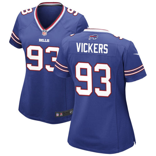 Kendal Vickers Buffalo Bills Nike Women's Game Jersey - Royal