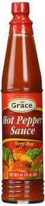 Jamaican hot pepper sauce grace