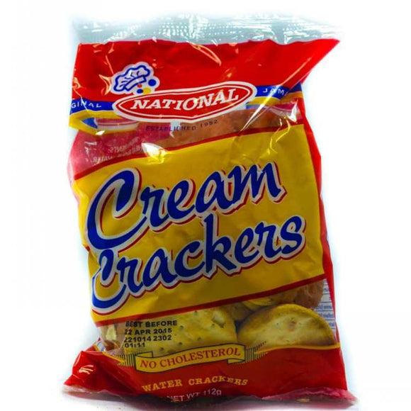 National Cream Crackers - 112G (Bundle of 3)